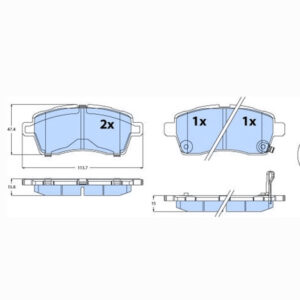 Δισκόφρενα ZTEC+ για Suzuki